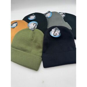 Pugs Gear Cuffed Beanie Hat Lot of‎ 6 Mens Womens Knit Skull Cap Winter Warm